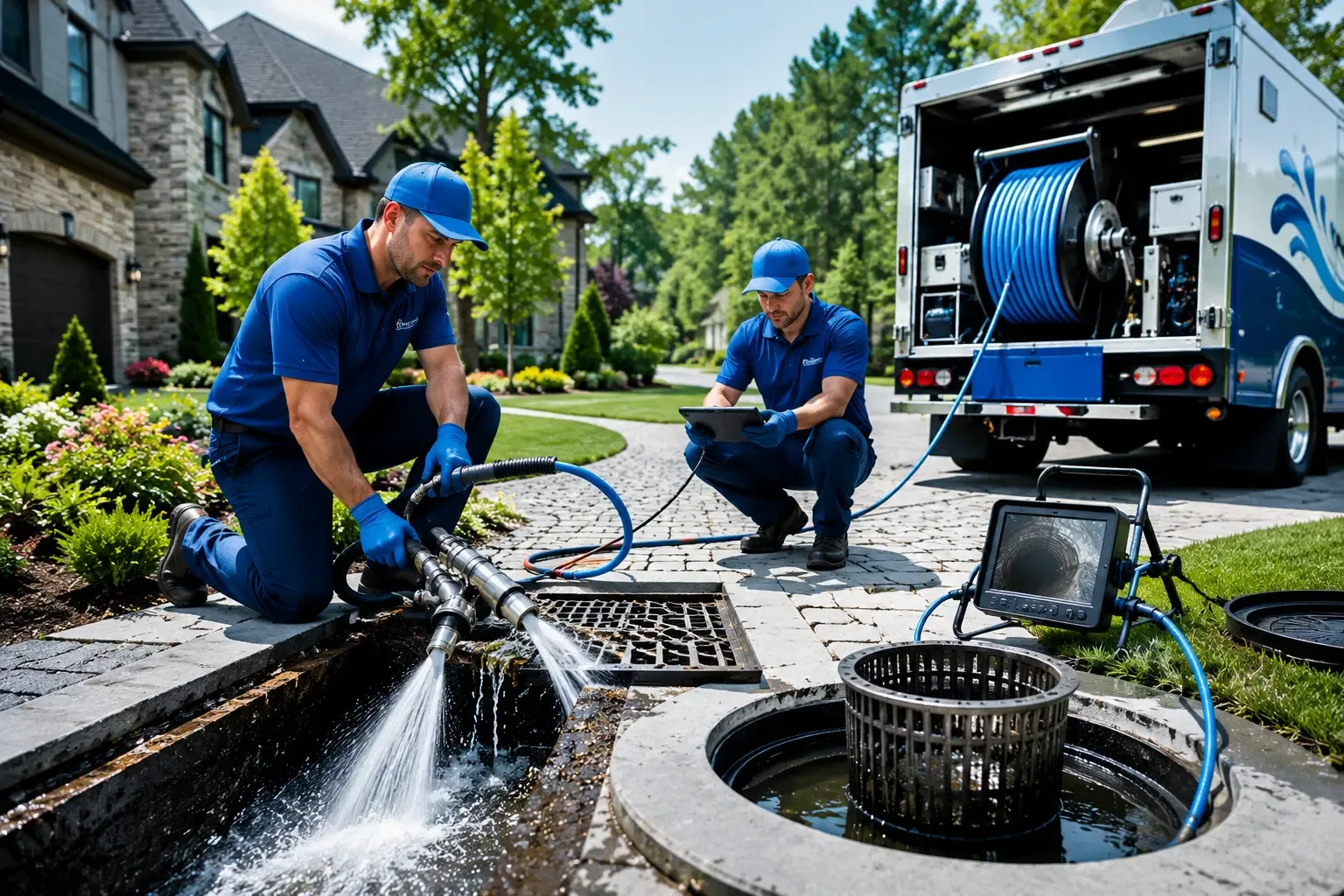 Local outdoor drain cleaning professionals in Ashton, MD