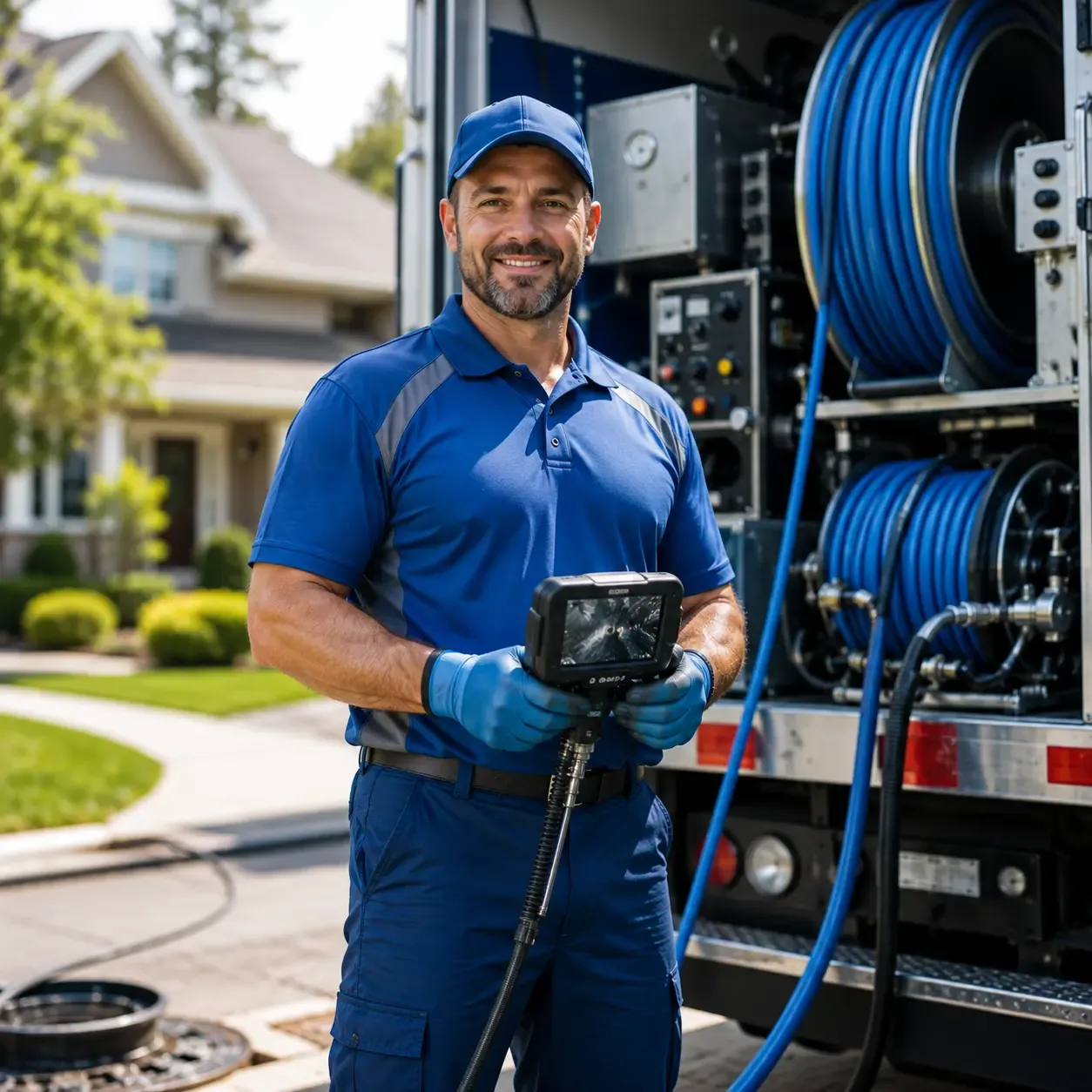 Local outdoor drain cleaning specialists in Ashton, MD